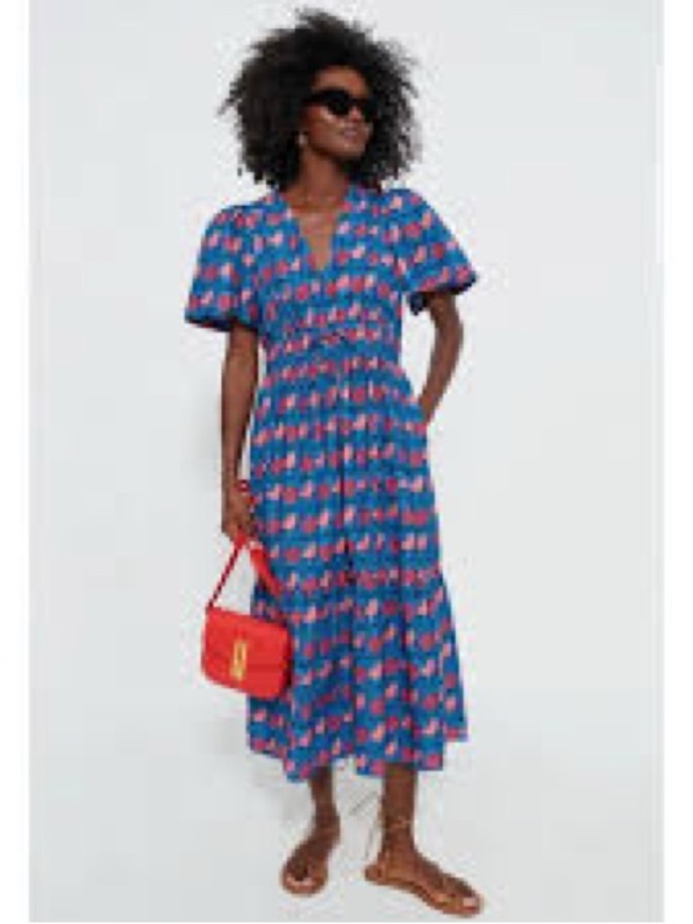 Tuckernuck Retro Floral Mitchell Dress XS - Picture 4 of 10